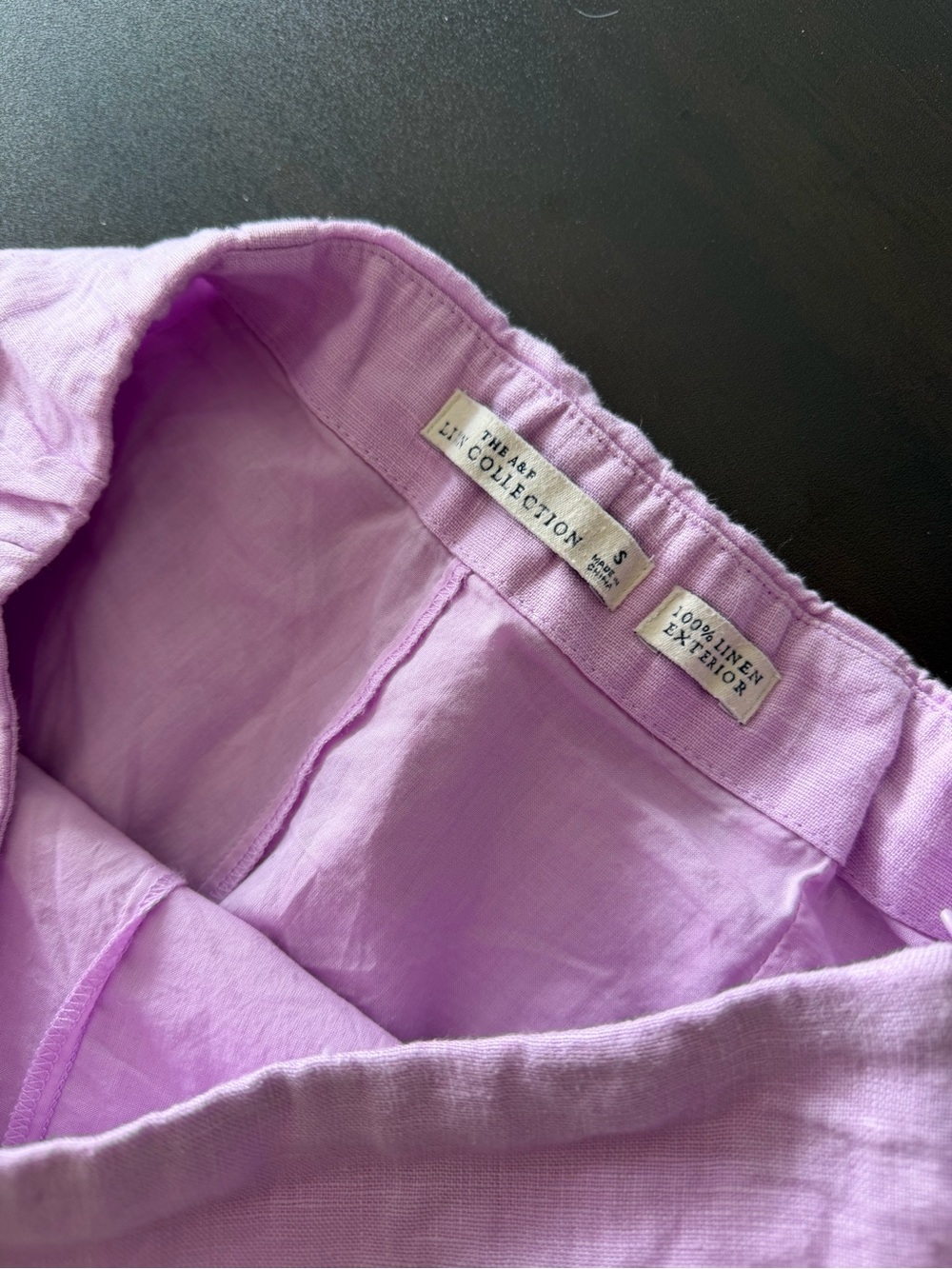 Women’s Lavender Scallop-Trim Matching Set - Picture 10 of 12